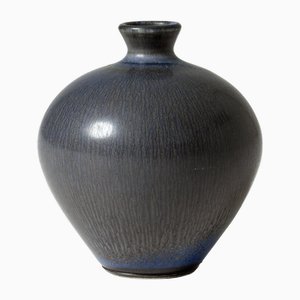 Miniatur Vase aus Steingut von Berndt Friberg für Gustavsberg, 1950er