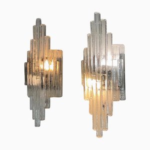 Linea Series Wall Lamps, 1970, Set of 2