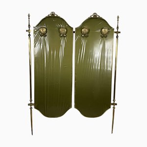 Clothes Rack with Brass Structure, 1960