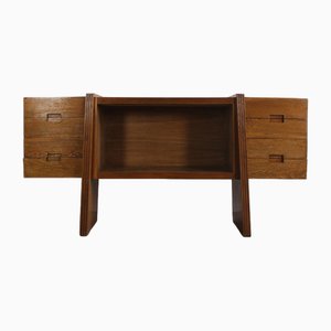 Großes italienisches Sideboard aus Holz mit Schubladen von Pier Luigi Colli, 1930er