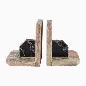 Art Deco Marble Bookends, France, 1930s, Set of 2