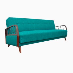 Sofá plegable con función cama, años 60