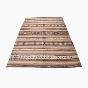 Tapis Vintage, Turquie en Coton et Laine