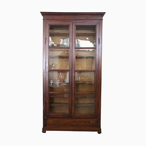19th Century Poplar Wood Bookcase