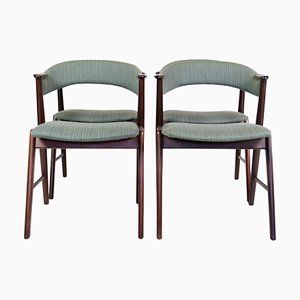 Dänische Esszimmerstühle aus Palisander von Korup Chair Factory, 1960er, 4er Set