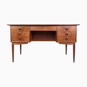 Danish Freestanding Desk in Teak Wood, Denmark, 1960s
