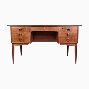 Danish Freestanding Desk in Teak Wood, Denmark, 1960s