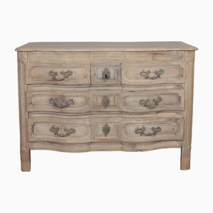 18th Century Bleached Oak Commode