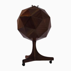 Mueble bar de poliedro de Vuillermoz, años 60