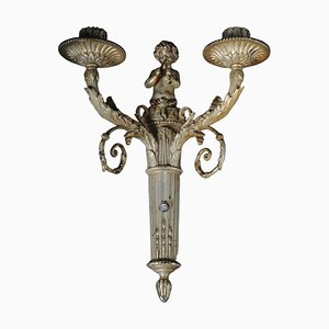 Candelabro in bronzo, Francia, fine XIX secolo