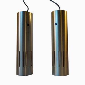 Lampade a sospensione di Jo Hammerborg per Fog & Morup, Danimarca, anni '60, set di 2