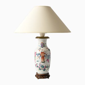 Chinese Vase Table Lamp, 1890s