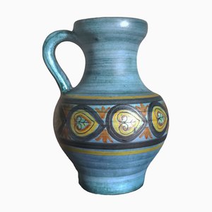 French F2 Ceramic Vase by Jean De Lespinasse, 1960s