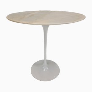 Table d'Appoint Ovale en Marbre par Ero Saarinen pour Knoll