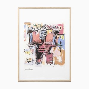 Jean-Michel Basquiat, Composición figurativa, Serigrafía, años 90