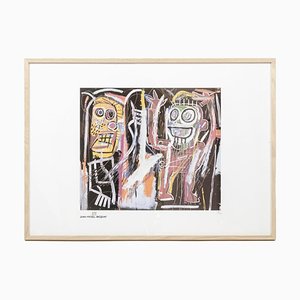 Jean-Michel Basquiat, Figurative Composition, Silkscreen, 1990s