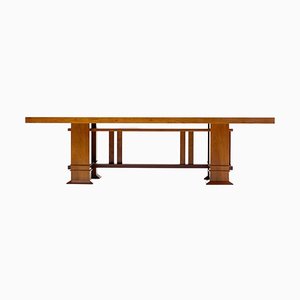 605 Allen Table by Frank Lloyd Wright for Cassina, 1986