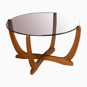 Astro Tisch aus Teak & Glas von G Plan, 1960er
