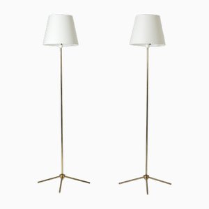Modernist Floor Lamps from Bergboms, 1950s, Set of 2