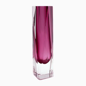 Medium Tulip Murano Glass Vase by Alessandro Mandruzzato