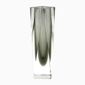 Petit Vase Tulipe en Verre Murano par Alessandro Mandruzzato