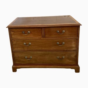 Victorian Mahogany Chest of 4 Drawers, 1860s