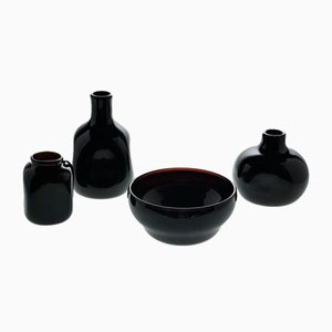 Vases by Claude Morin, 1975, Set of 4