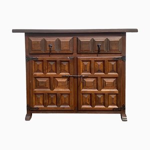 Credenza barocca intagliata, Spagna, anni '60