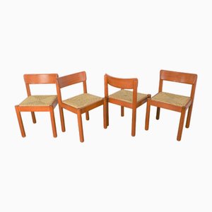 Stühle von Vico Magistretti für Schiffini, Italien, 1960er, 4er Set