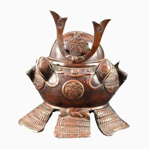 Antique Japanese Incense Burner in Bronze