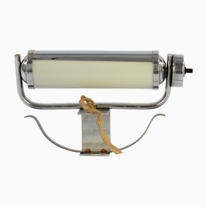 Bauhaus Nickel-Plated Desk Lamp, 1930s