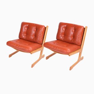 Modell 242 Stuhl aus Eschenholz von Ditte & Adrian Heath für France & Søn, 1960er, 2er Set