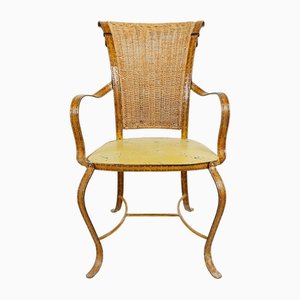 Fauteuil Vintage en Faux Cuir, Italie, 1960s