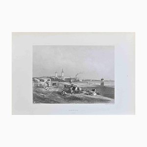 Edward Francis Finden, Harwich, Kupferstich, 1838