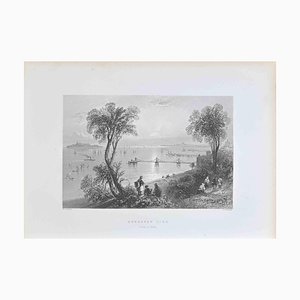 Robert Brandard, Newhaven Pier, Gravure, 1838