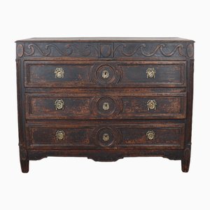 Commode Peinte Antique, France