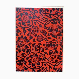 Shepard Fairey (Obey), Floral Takeover, 2017, Screenprint