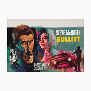 Poster del film Bullitt R1969 Raymond Elseviers, belga