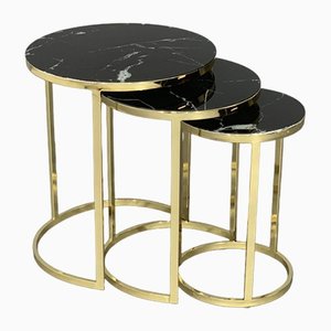 Tables Gigognes Modernes, Set de 3