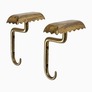 Brass Hangers by Osvaldo Borsani, 1940s, Set of 2