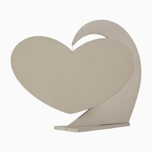 Katsumi Nakai, Heart Sculpture, 1970s, Wood