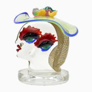 Vintage Murano Glass Sculpture by Giuliano Tosi