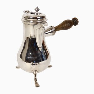 18th Century Silver Chocolate Maker from General Farmers of Vitry-Le-François for De-Convenience Goldsmith