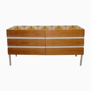 Mid-Century Chest of Drawers in Teak and Steel Tube from Interlübke, 1960s
