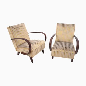 Fauteuils Art Déco par J. Halabala, 1930s, Set de 2