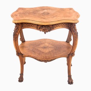 Mesa de centro al estilo de Louis Philippe, Francia, década de 1870