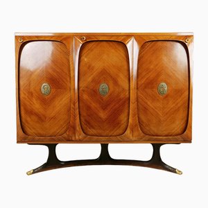 Italienisches Highboard aus Palisander von Vittorio Dassi für Lissone, 1950er