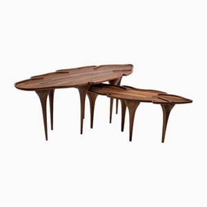 Korowai Coffee Table by Alma De Luce, Set of 2