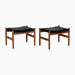 Set of Danish Stools, 1960s
