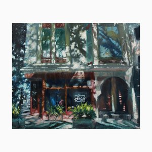 Julian Rowe, L'Ardoise San Francisco, Oil Painting, 2023